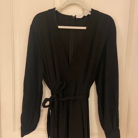 IRO Jumpsuit Black Julliaca One Piece Womens Size 40 $723 - Picture 5 of 7